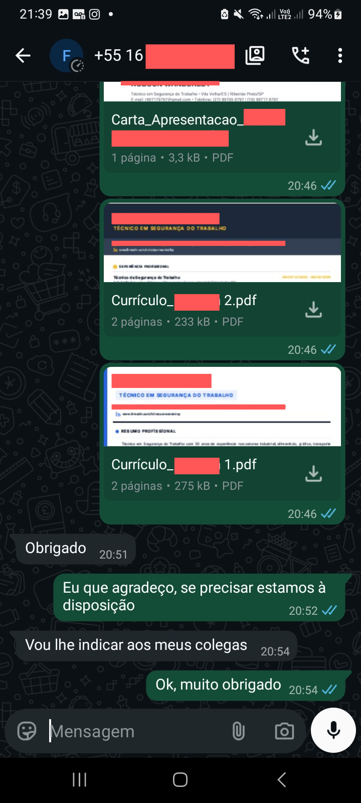 Depoimento 1