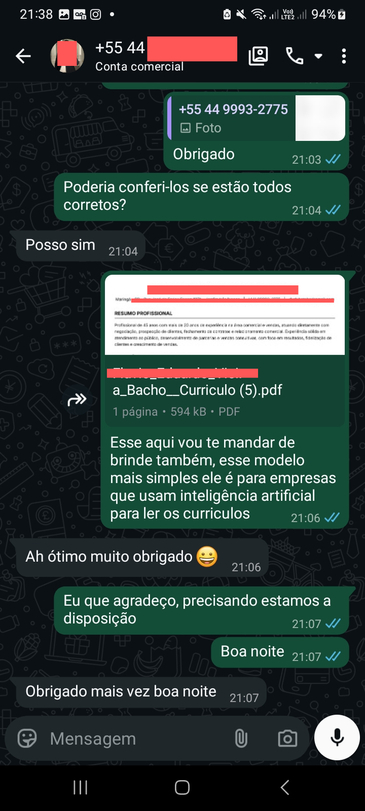 Depoimento 2